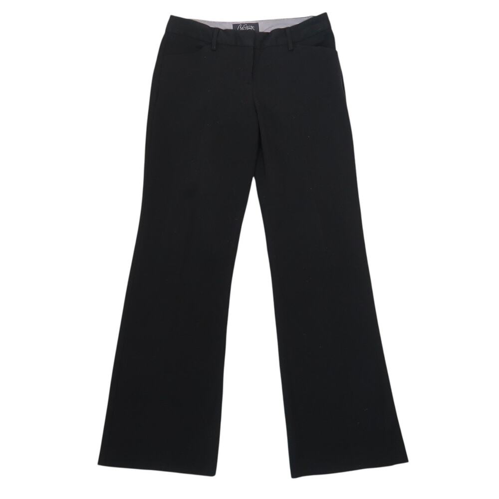 Vintage 90 City Streets Black Low Rise Bootcut Flare Trouser Pants 3